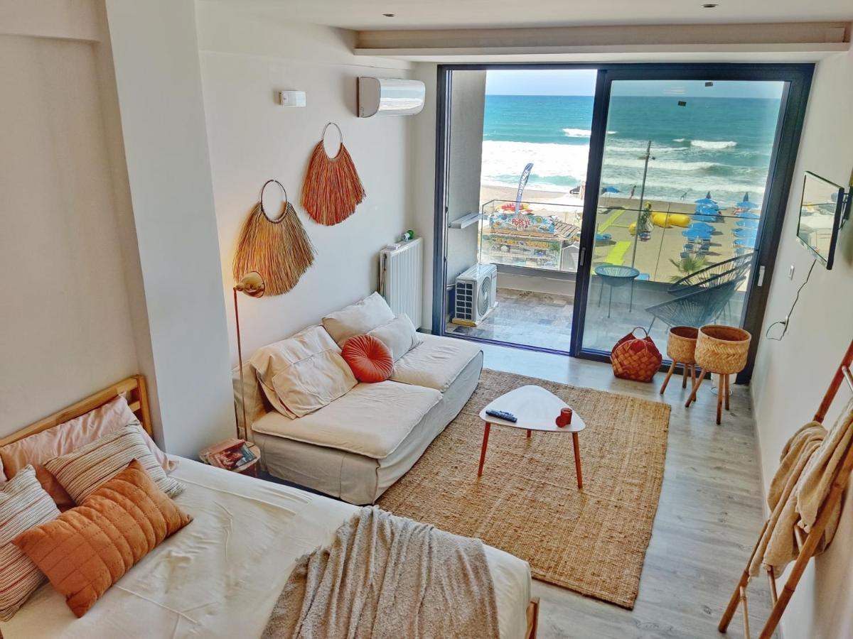 Appartamento Akasha Living By The Sea Rethymno Esterno foto