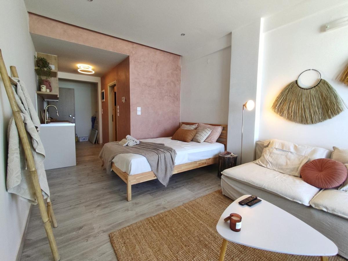 Appartamento Akasha Living By The Sea Rethymno Esterno foto