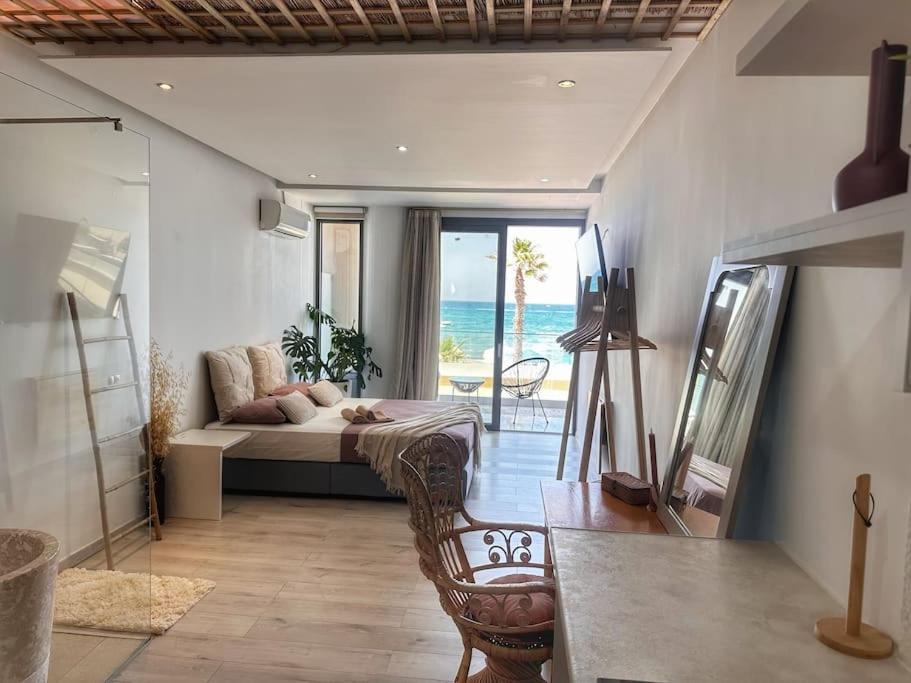 Appartamento Akasha Living By The Sea Rethymno Esterno foto