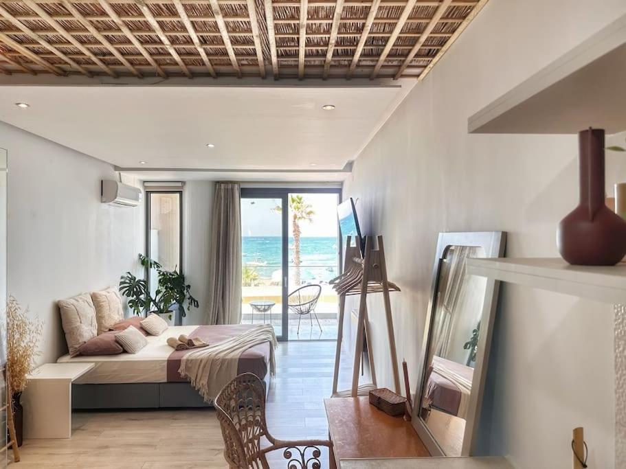 Appartamento Akasha Living By The Sea Rethymno Esterno foto